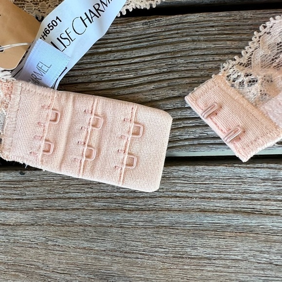 Lise Charmel Caprice En Dentelle Luxury Soft Cup Bra ACH6501 Caprice Peche NWT - Picture 10 of 13